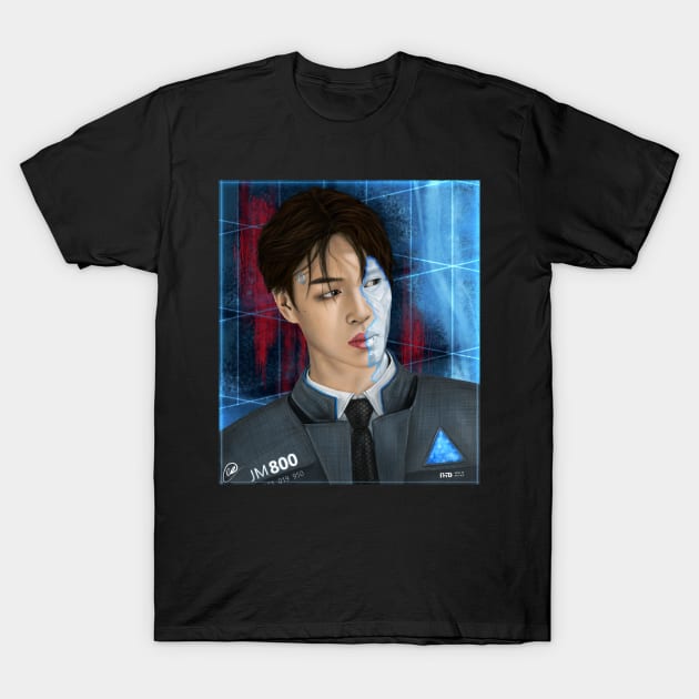 Jimin the Android T-Shirt by dangerbeforeyou